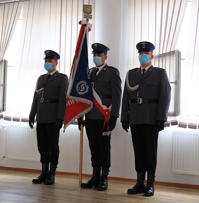 Malbork. Wręczono awanse i wyróżnienia podczas powiatowych obchodów Święta Policji.