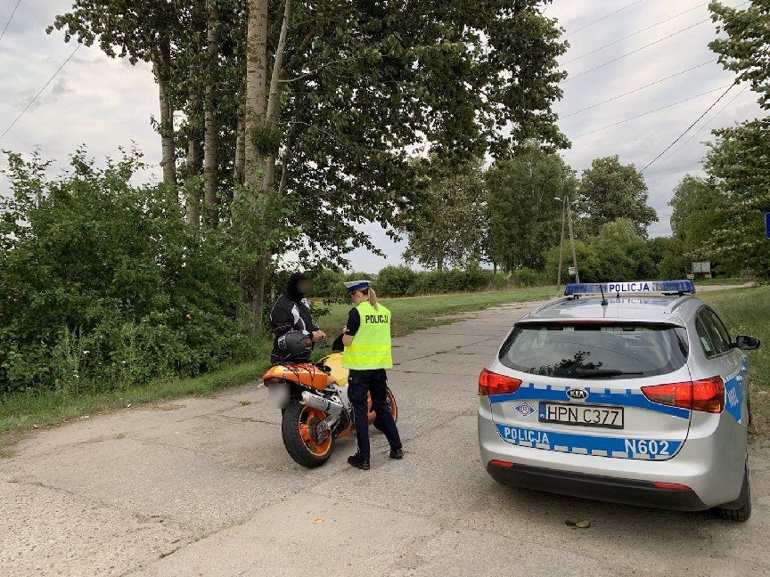 Malbork. Podsumowanie policyjnej akcji „Motocykle”.