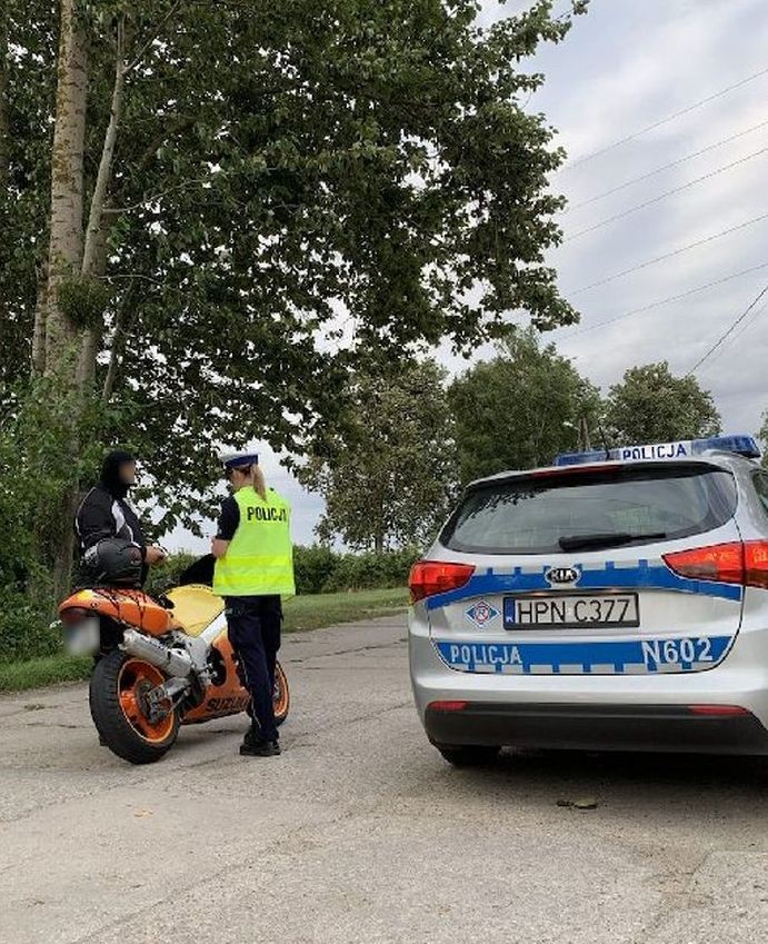Malbork. Podsumowanie policyjnej akcji „Motocykle”.