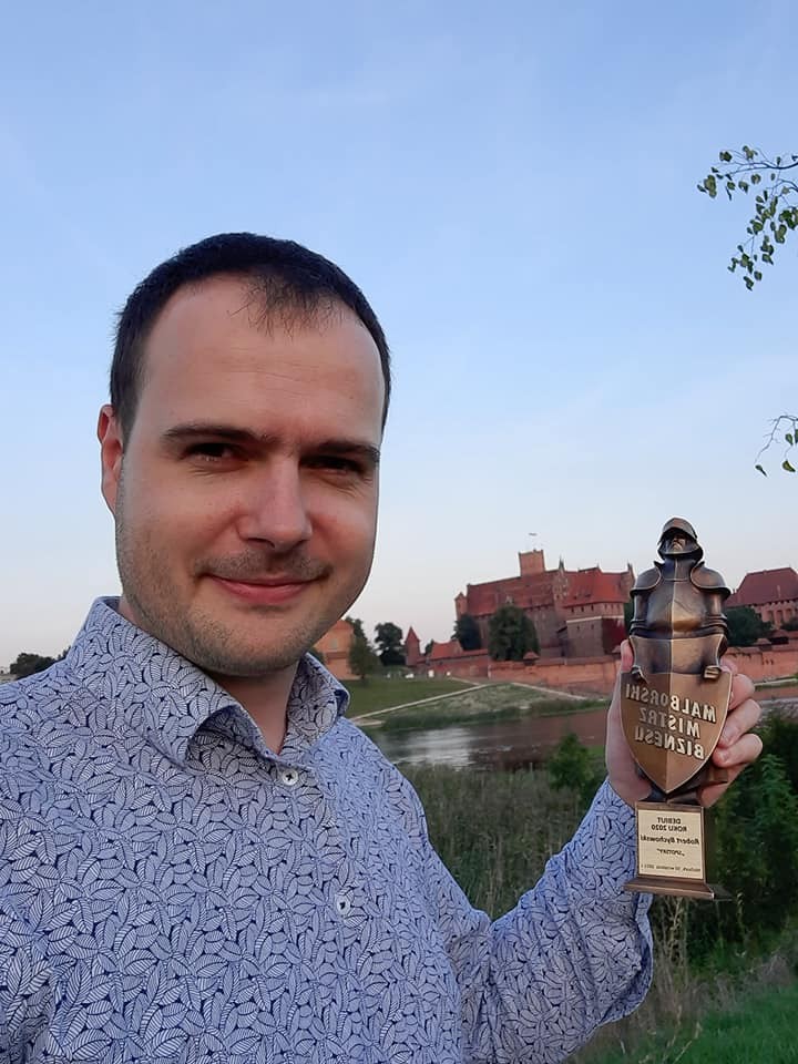 Malborski Mistrz Biznesu pierwsze kroki za kamerą stawiał w TvMalbork.pl.