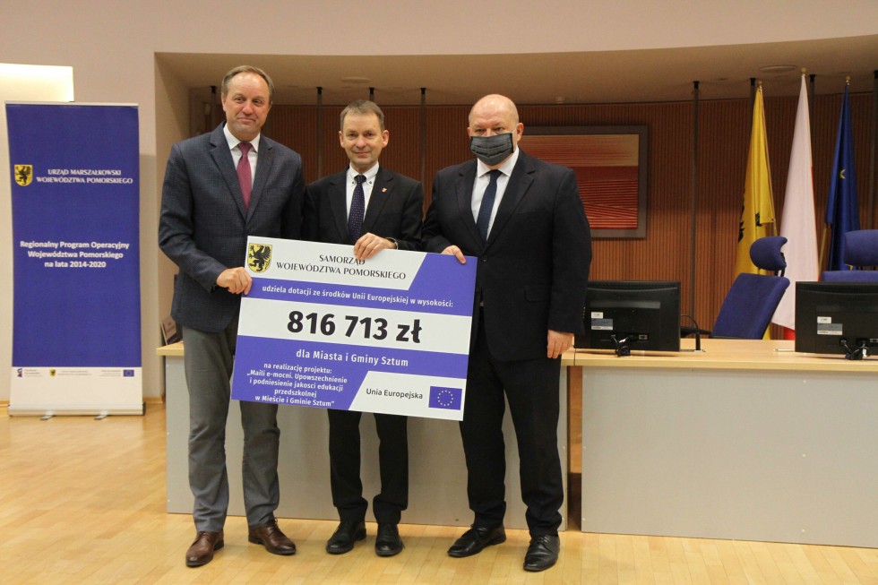 Ponad 18 mln zł unijnego dofinansowania na wsparcie edukacji przedszkolnej trafi do 12 pomorskich gmin. Wśród nich gmina Miłoradz i Sztum.