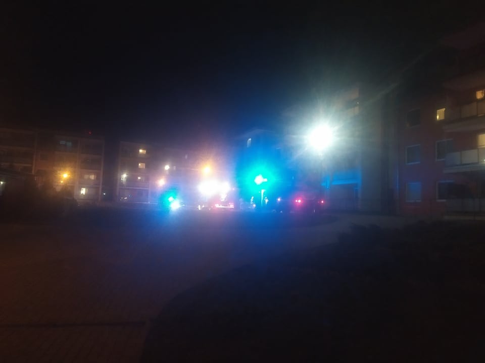 Malbork. Nocna akcja strażaków na Rodziewiczówny.