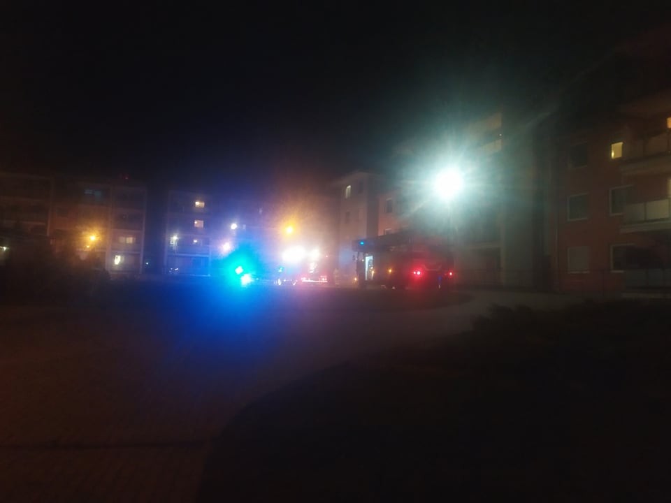Malbork. Nocna akcja strażaków na Rodziewiczówny.