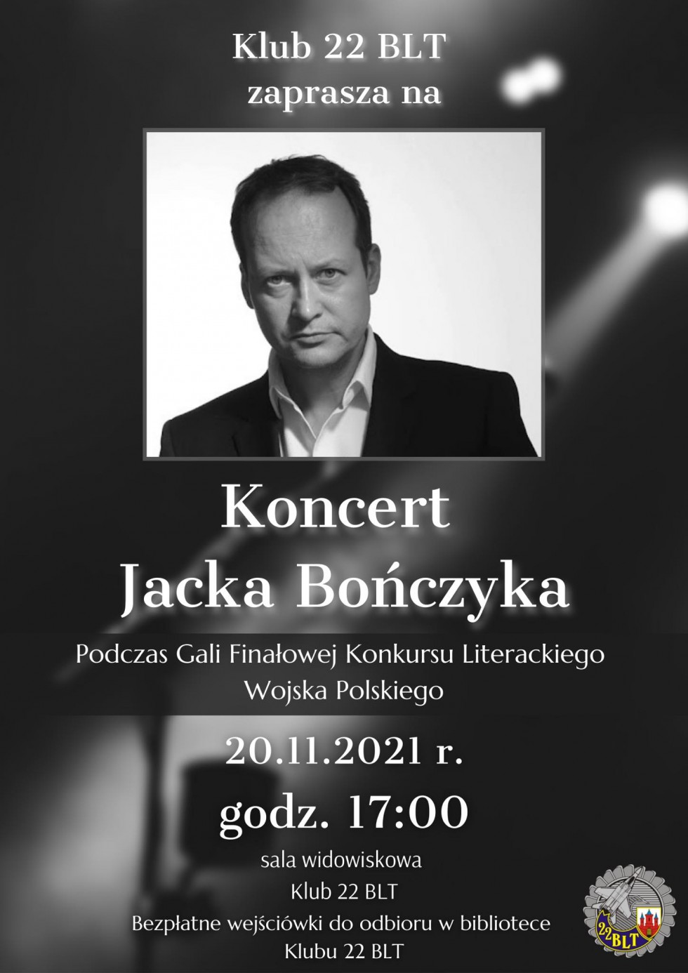 Malbork. W sobotę uroczysta gala Konkursu Literackiego Wojska Polskiego - wystąpi Jacek Bończyk.