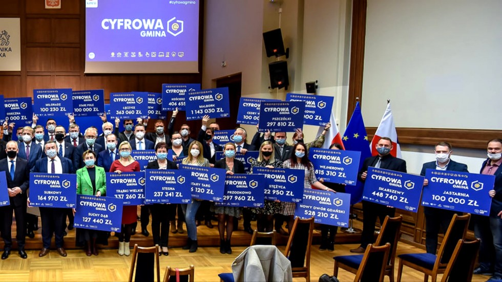 Gmina Miłoradz. Ponad 100 tys. zł na cyfryzację samorządu.