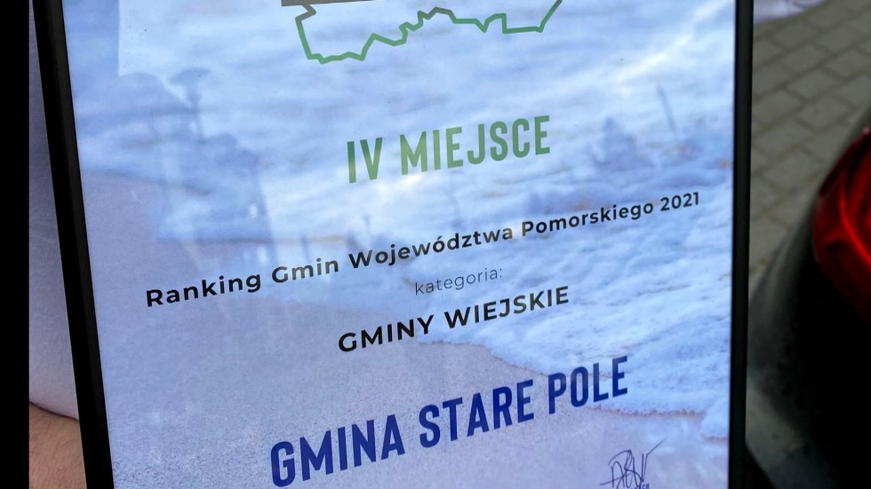 Stare Pole w czołówce gmin wiejskich województwa pomorskiego.