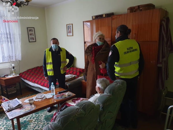 Świąteczne spotkania Pomorskiej Służby Celno-Skarbowej z kombatantami.