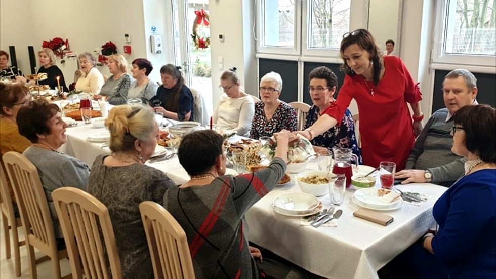 Gmina Miłoradz. Wigilijne spotkanie seniorów.