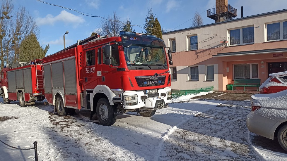 Sztum. 12 osób poszkodowanych po rozpyleniu środka chemicznego w szkole.