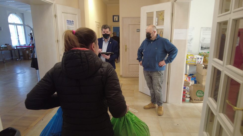 Malbork solidarny z Ukrainą.