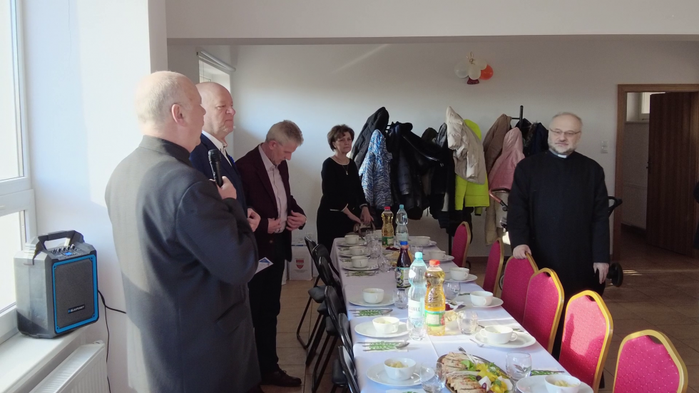 Sztum. Powitalny obiad dla uchodźców z Ukrainy -05.03.2022