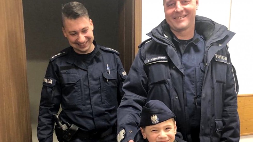 Malbork. Policjanci zaopiekowali się ukraińską rodziną.
