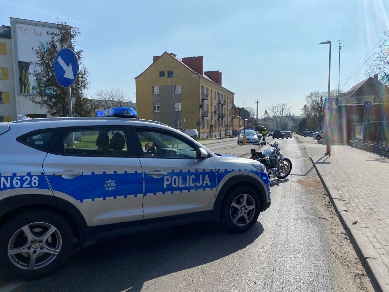 Sztum. Nie ustąpił pierwszeństwa i uderzył w motocyklistę.