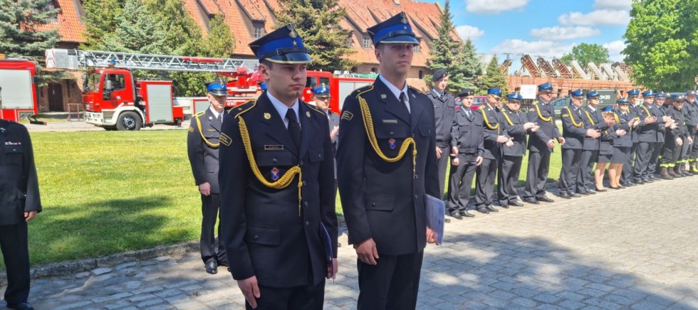 Malbork. Uroczyste obchody Dnia Strażaka i 30-lecia PSP.
