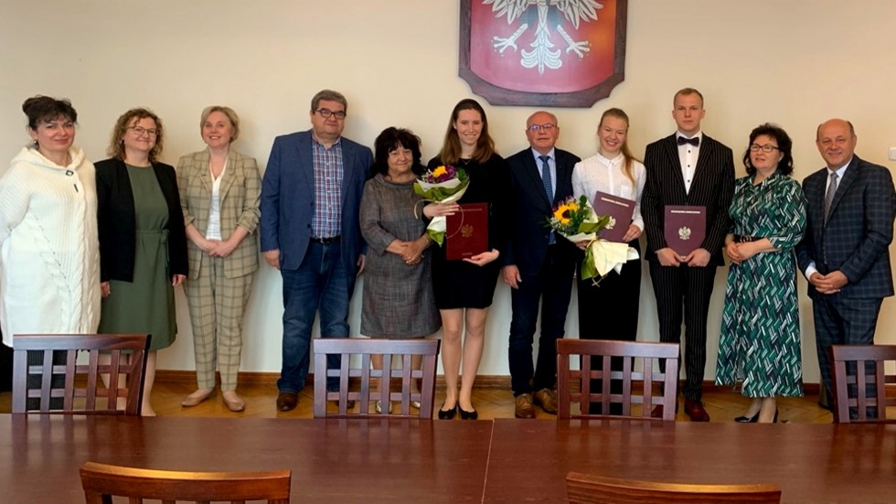 Malbork. Nagrody Starosty dla najlepszych abiturientów.