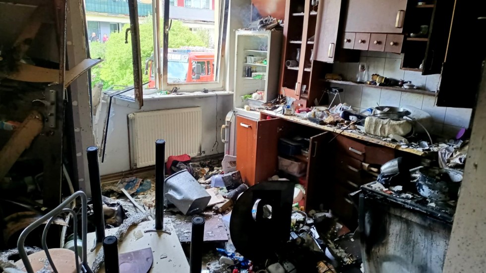 Sztutowo. Jedna osoba poszkodowana w wybuchu gazu na ul. Zalewowej.