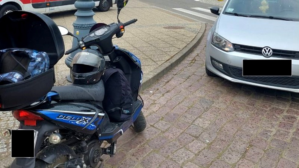 Malbork. Jedna osoba w szpitalu po potrącenie skutera w centrum miasta.