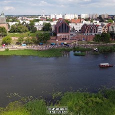 Malbork. Uroczyste otwarcie bulwaru nad Nogatem 17.06.2022 - foto