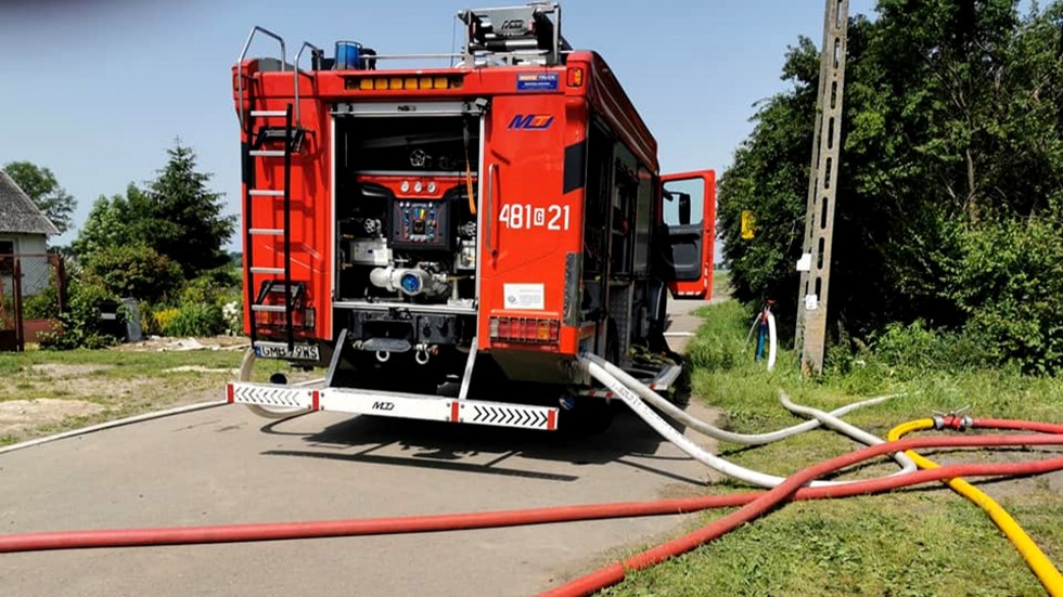W pożarze w Stogach zginęła jedna osoba – weekendowy raport malborskich służb mundurowych.