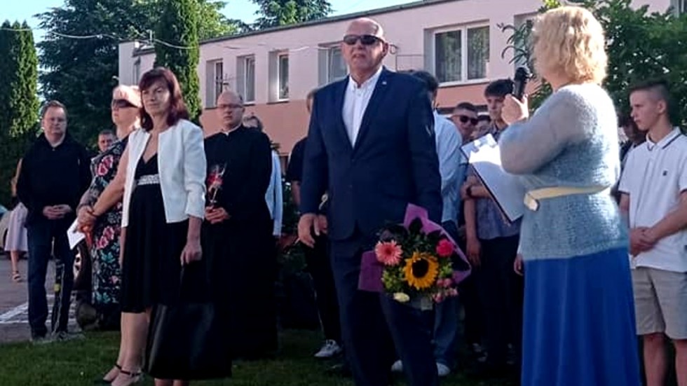 Sztum. Pożegnanie wieloletniej dyrektor Zespołu Szkół.