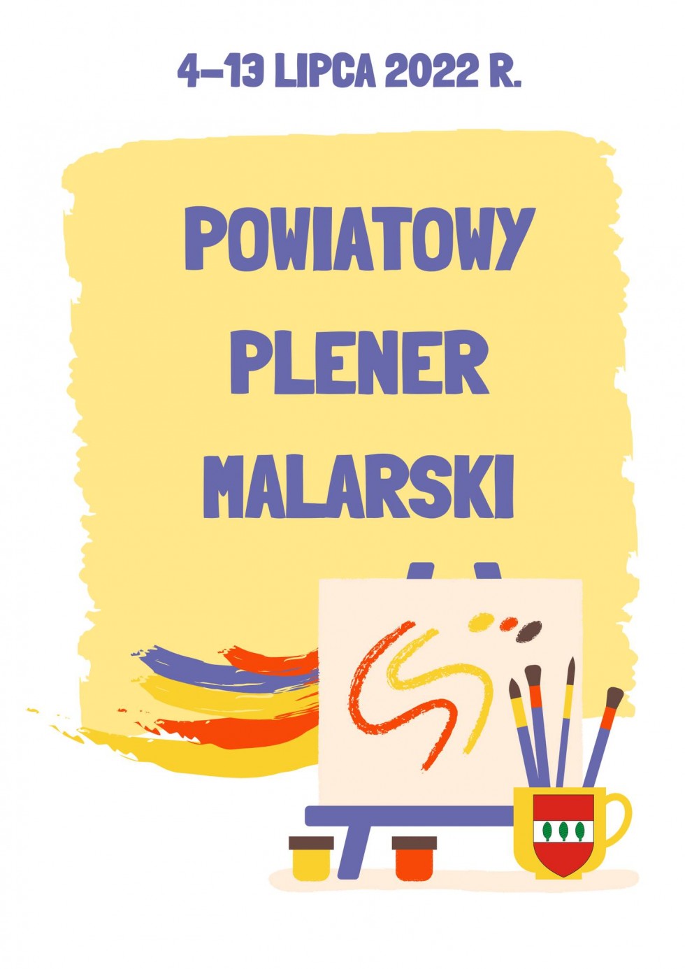 Sztum. Trwa Powiatowy Plener Malarski.
