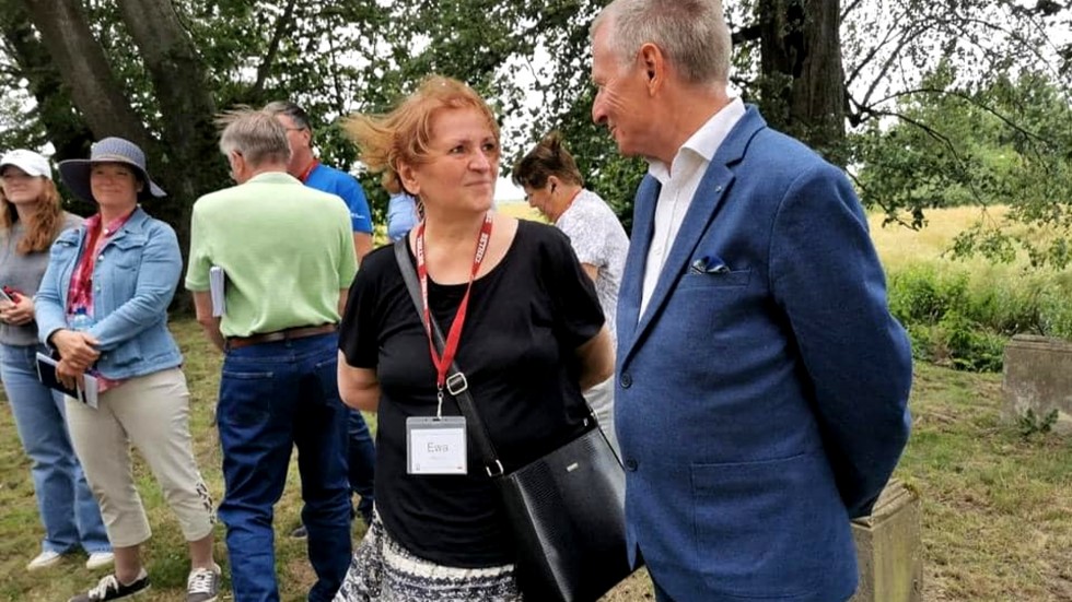 Amerykańscy mennonici z wizytą w Nowym Dworze Gdańskim.