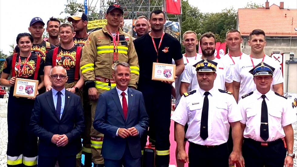 Sztum. Kolejne medale strażaków podczas Toughest Firefighter Racibórz 2022.