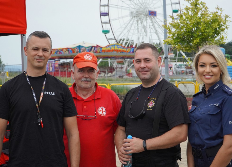 Krynica Morska. Co zrobić, by wakacje były bezpieczne? Piknik edukacyjno – profilaktyczny.