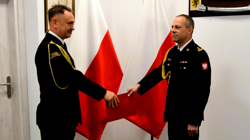 Malbork. Bryg. Adam Tafliński zastępcą Komendanta Powiatowego PSP.