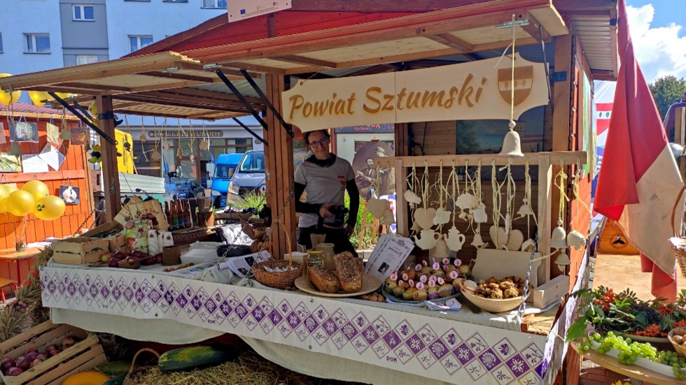 Powiat Sztumski na Dożynkach Wojewódzkich w Debrznie.