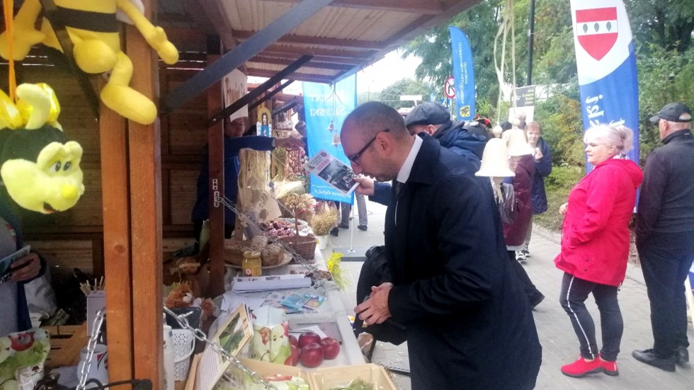 Powiat Sztumski na Dożynkach Wojewódzkich w Debrznie.