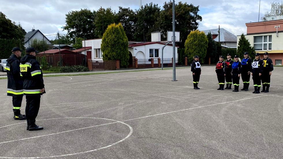 Sztum. Powiatowe Zawody Sportowo-Pożarnicze OSP.