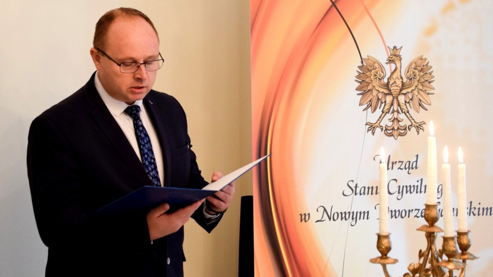 Nowy Dwór Gdański. Złote Gody państwa Janiny i Ryszarda Grot.