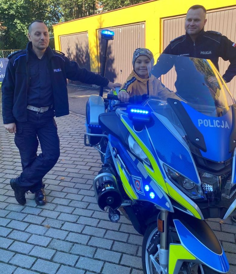 Sztum. Przedszkolaki z wizytą u policjantów.
