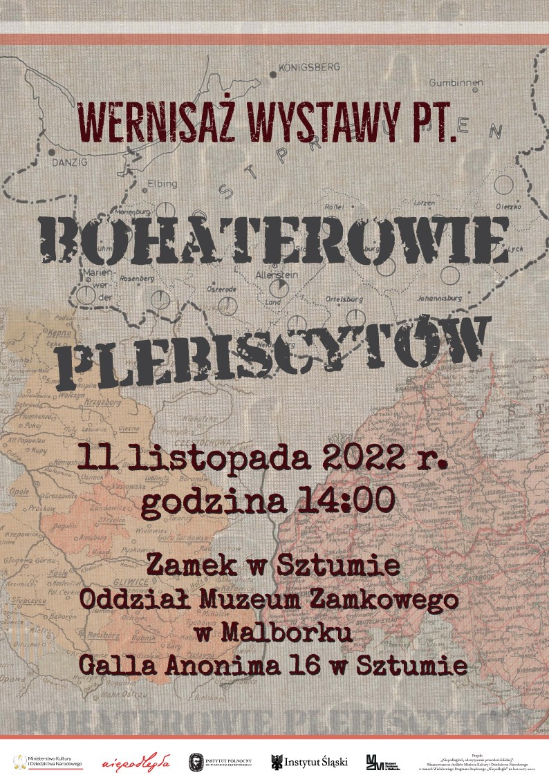 Sztum. Bohaterowie plebiscytów – wernisaż wystawy na Zamku.