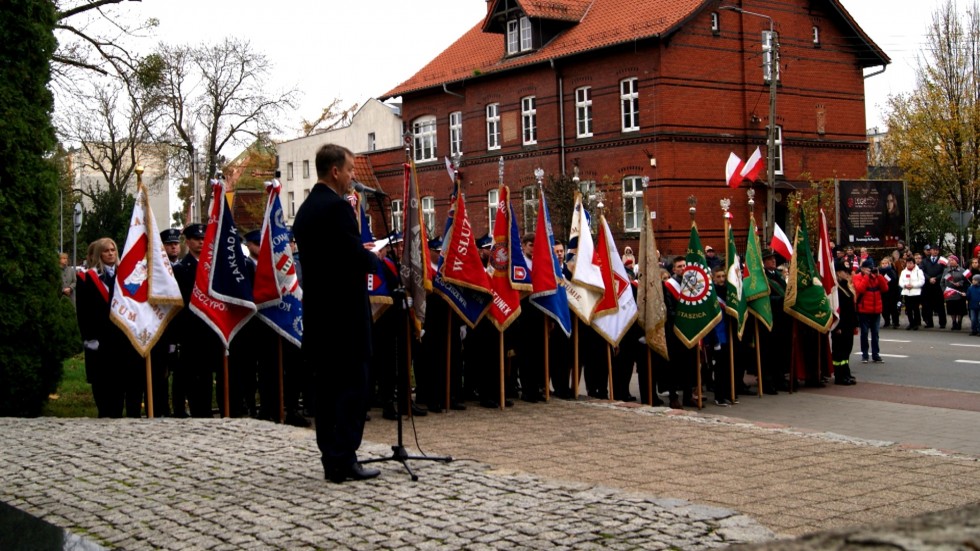 Sztum. 11 listopada - Święto Niepodległości.