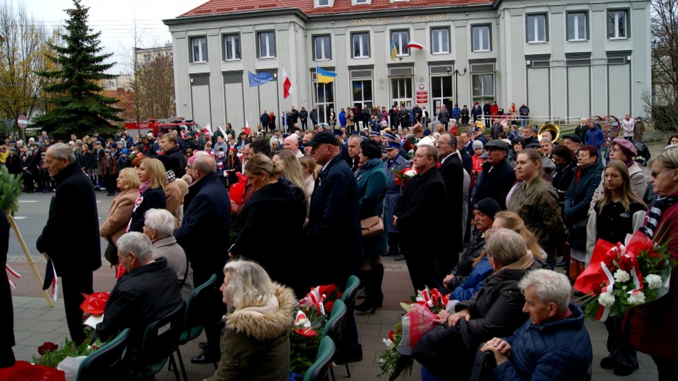 Sztum. 11 listopada - Święto Niepodległości.