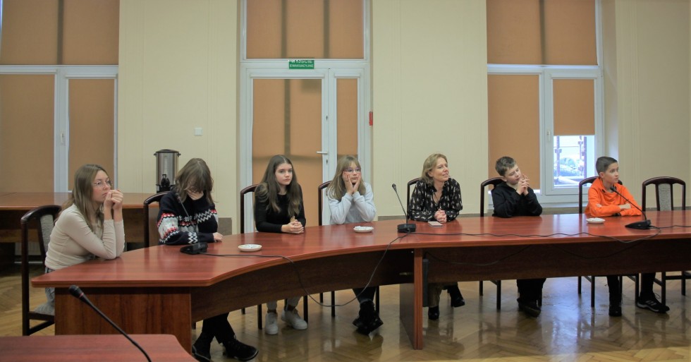 Sztum. Lekcje obywatelskie w Starostwie Powiatowym.