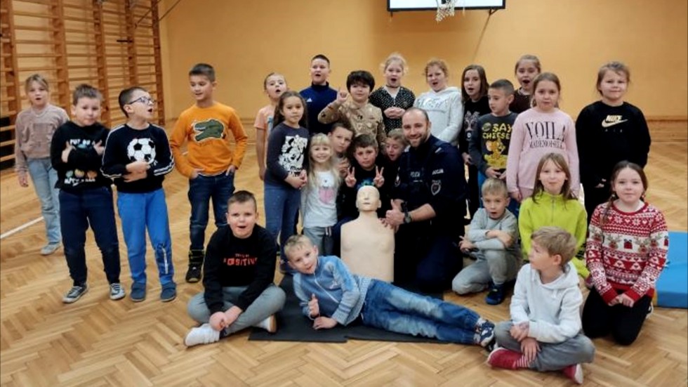 Powiat sztumski. Zajęcia z udzielania pierwszej pomocy.