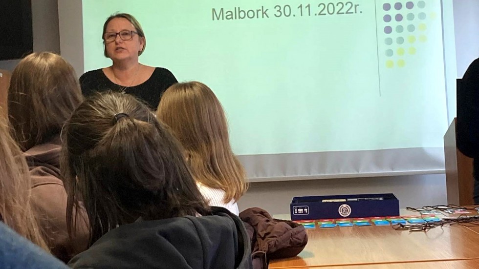 Malbork. Uczniowie II LO i Chłopska Szkoła Biznesu.