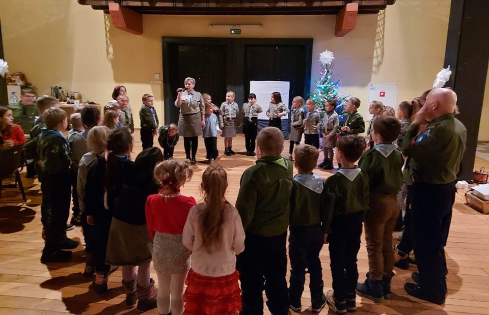 Powiat sztumski. Spotkanie wigilijne Cechu Rzemiosł Różnych.