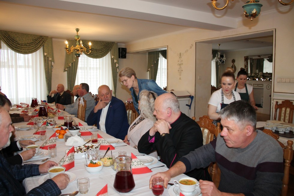 Powiat sztumski. Spotkanie wigilijne Cechu Rzemiosł Różnych.