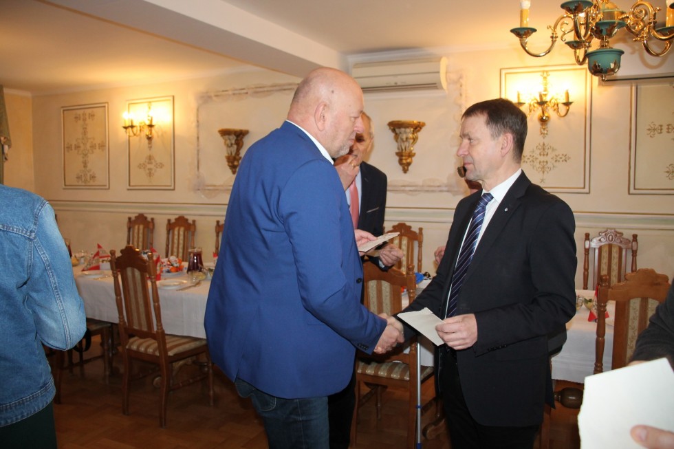 Powiat sztumski. Spotkanie wigilijne Cechu Rzemiosł Różnych.