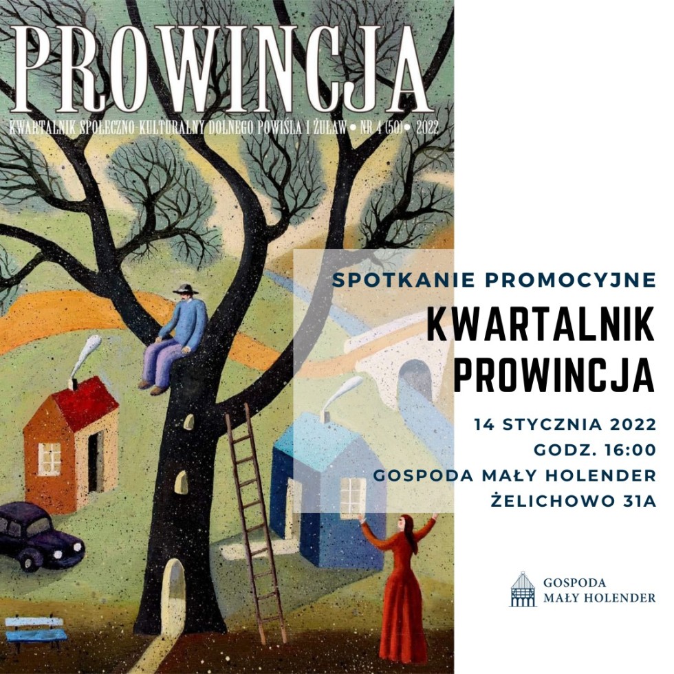 Powiat nowodworski. Promocja najnowszego numeru Kwartalnika Prowincja.