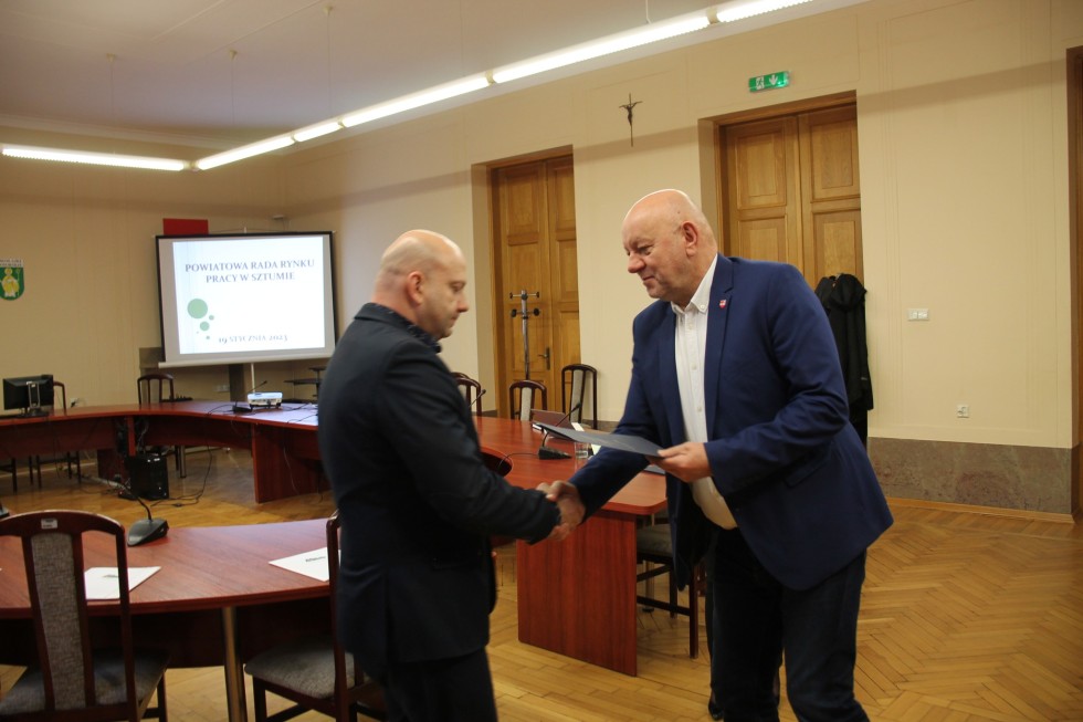 Sztum. Nowi członkowie Powiatowej Rady Rynku Pracy.