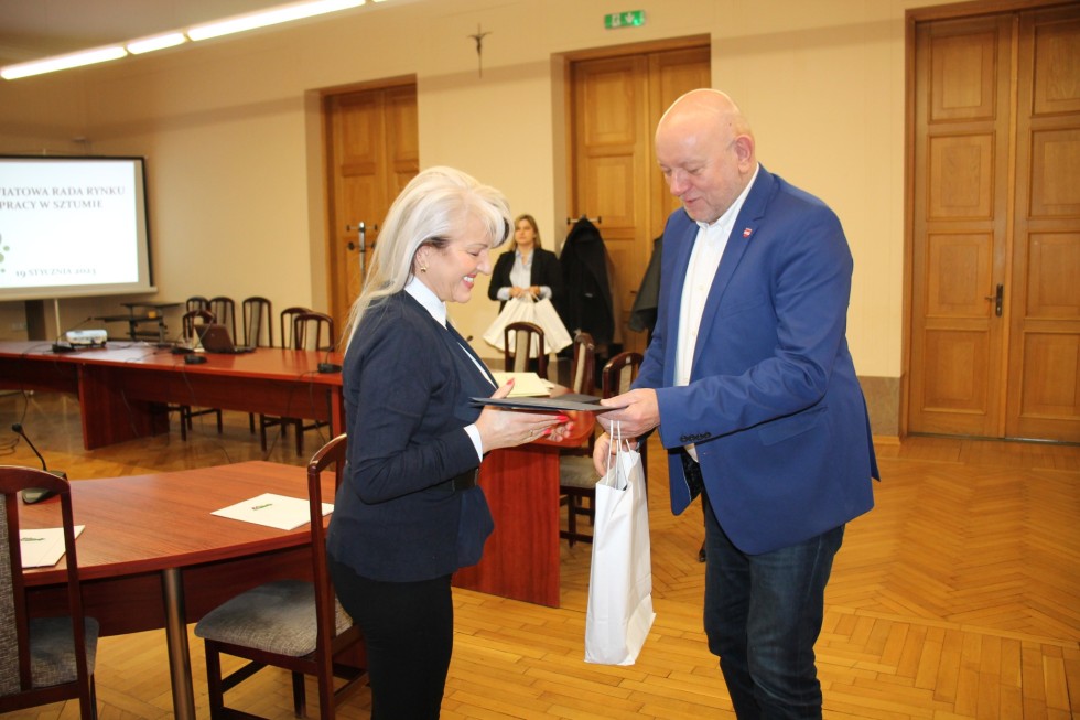 Sztum. Nowi członkowie Powiatowej Rady Rynku Pracy.