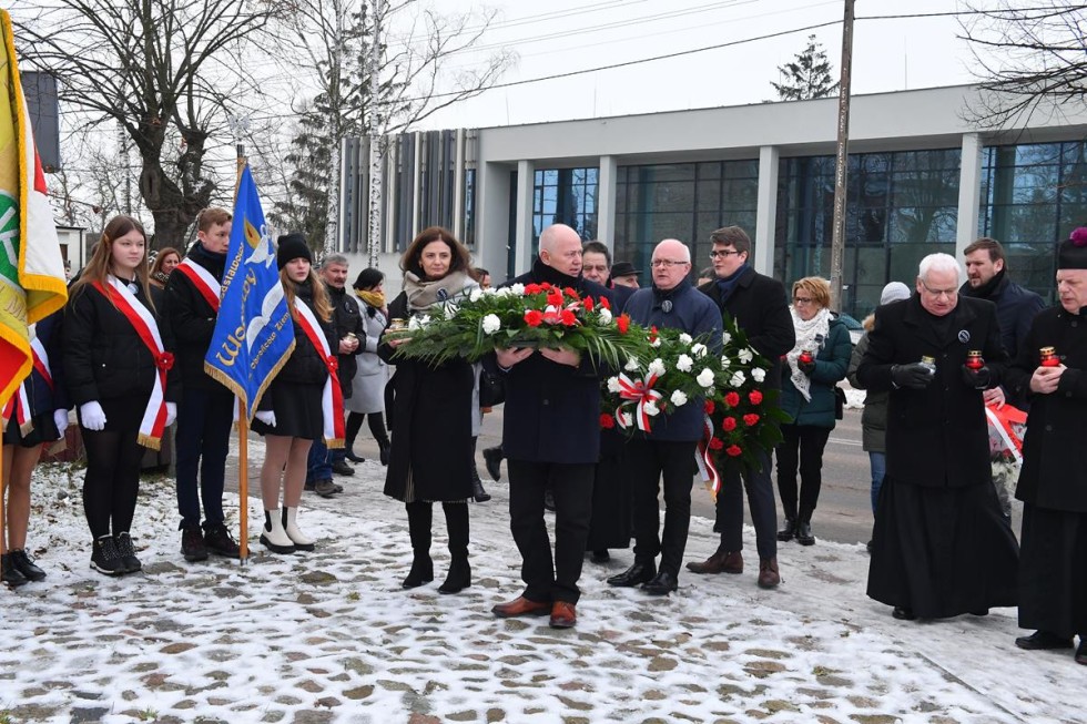 Gmina Cedry Wielkie. Rocznica obchodów Marszu Śmierci więźniów KL Stutthof.