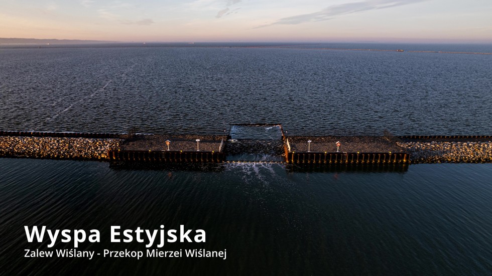 Budowa sztucznej wyspy na Zalewie Wiślanym - Wyspa Estyjska - Grupa NDI #przekopmierzeiwiślanej