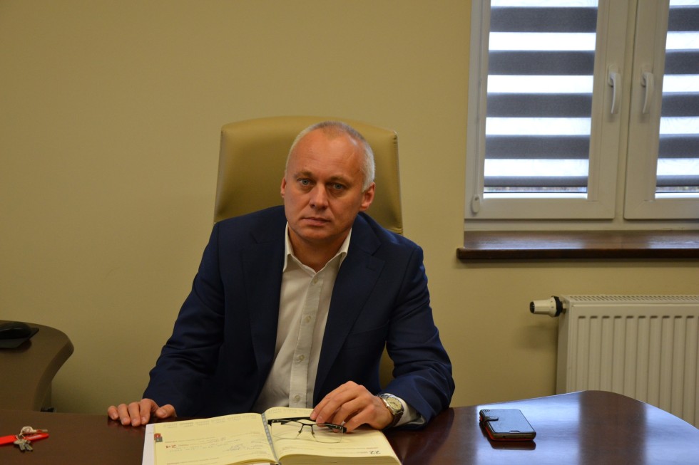 Ślubowanie nowego radnego Rady Powiatu Sztumskiego.