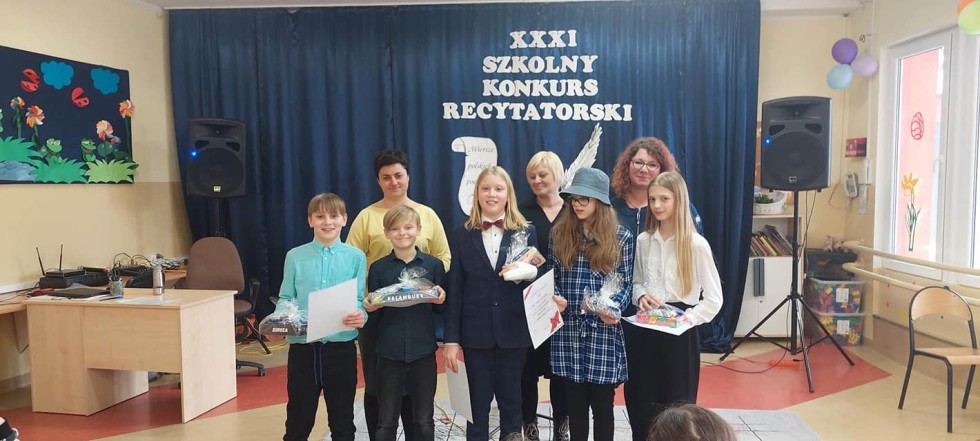 Gmina Malbork. Szkolny Konkurs Recytatorski – poznajcie laureatów.